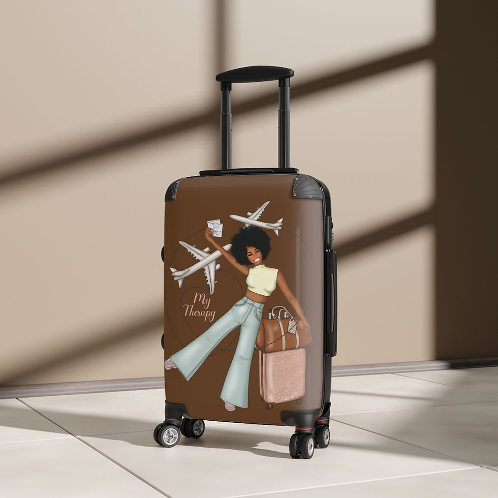 Thumbnail: Traveling Feels Like Therapy Suitcase Collection