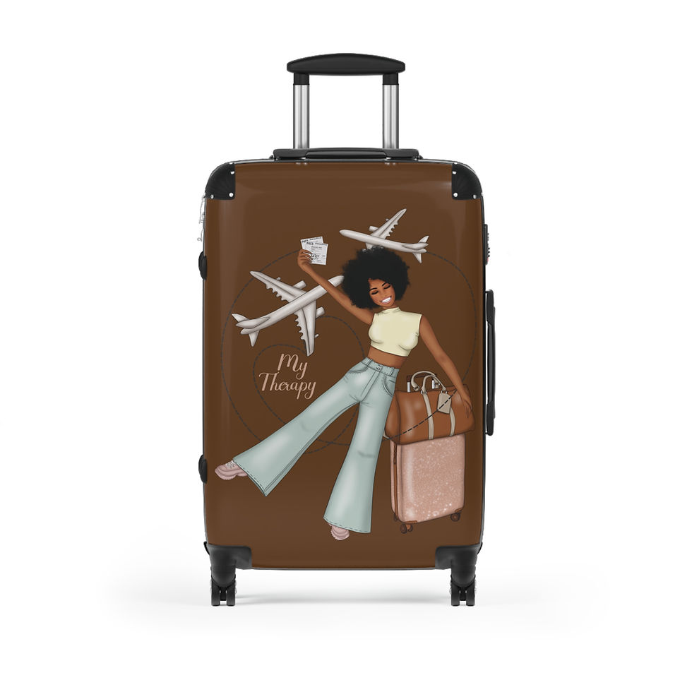 Thumbnail: Traveling Feels Like Therapy Suitcase Collection