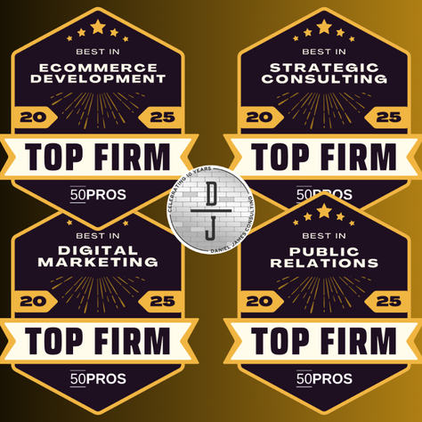 Daniel James Consulting Recognized Among Top Firms in the U.S. by 50 Pros