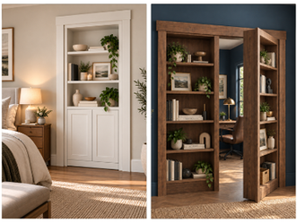 Choosing Your Hidden Bookshelf Door
