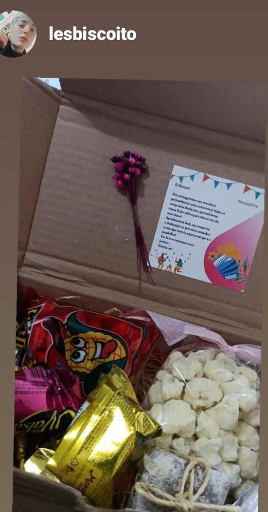 Festa Junina na caixa