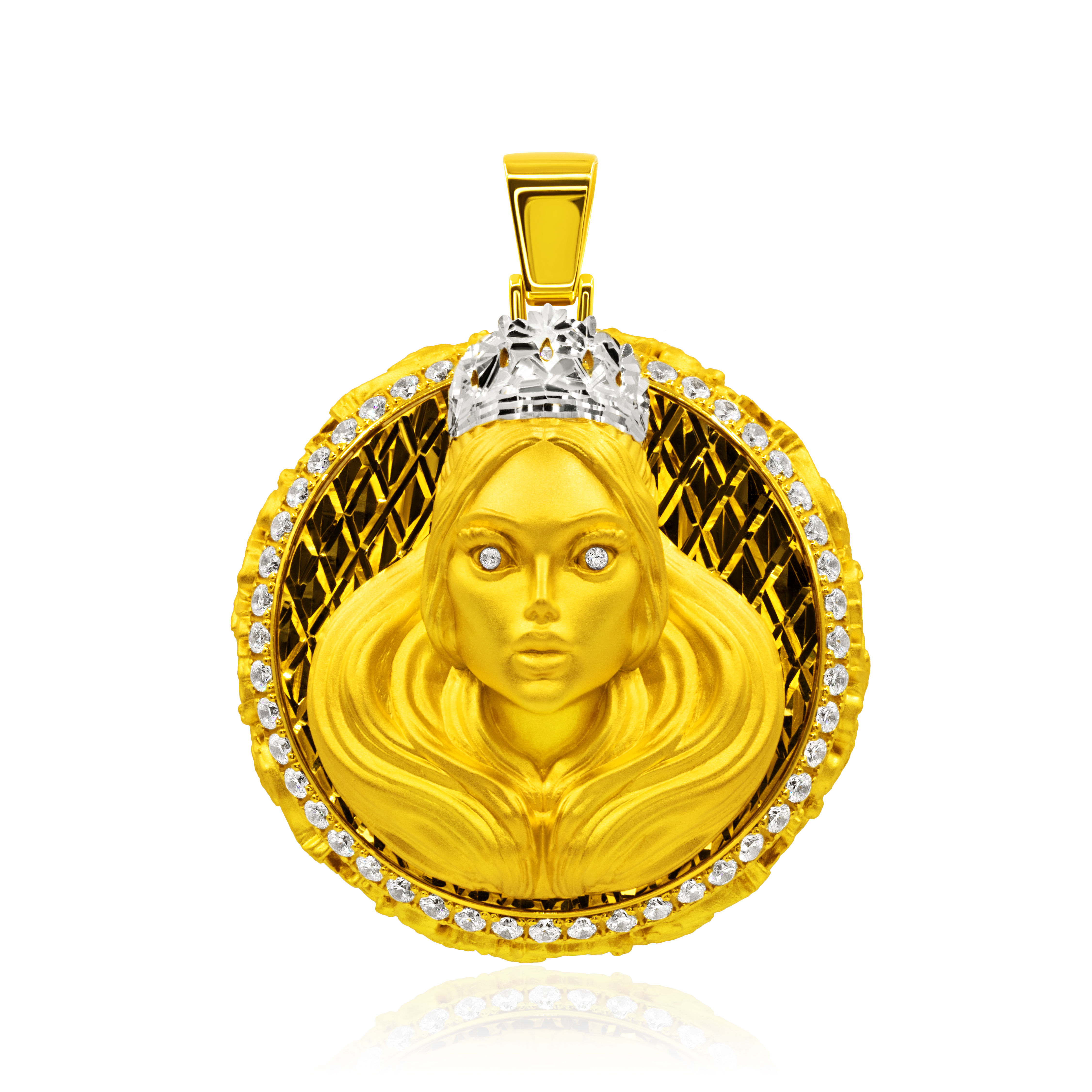 BEHRAD FLORA PENDANT 18K