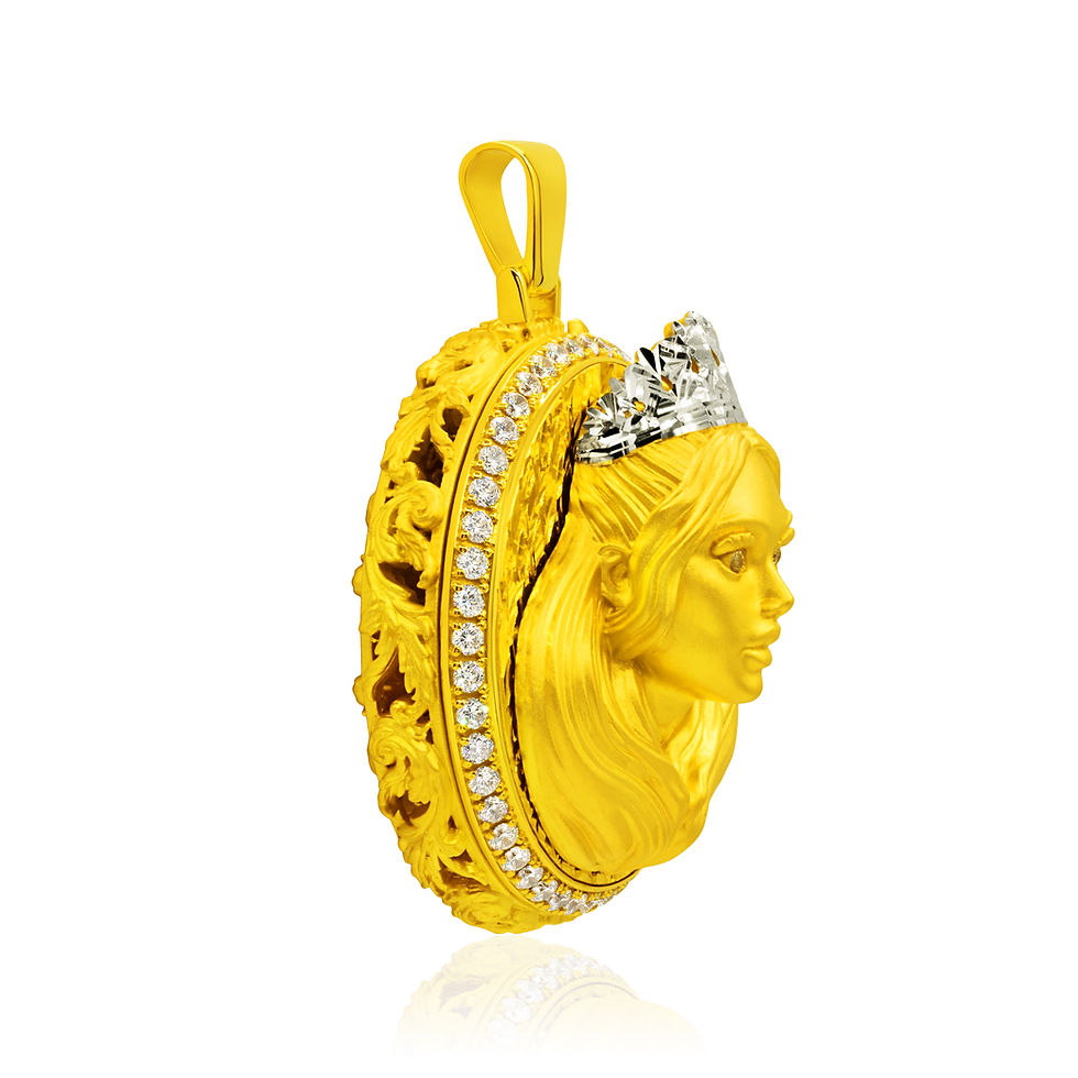 Thumbnail: BEHRAD FLORA PENDANT 18K