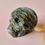 Thumbnail: Moss Agate Crystal Skull 