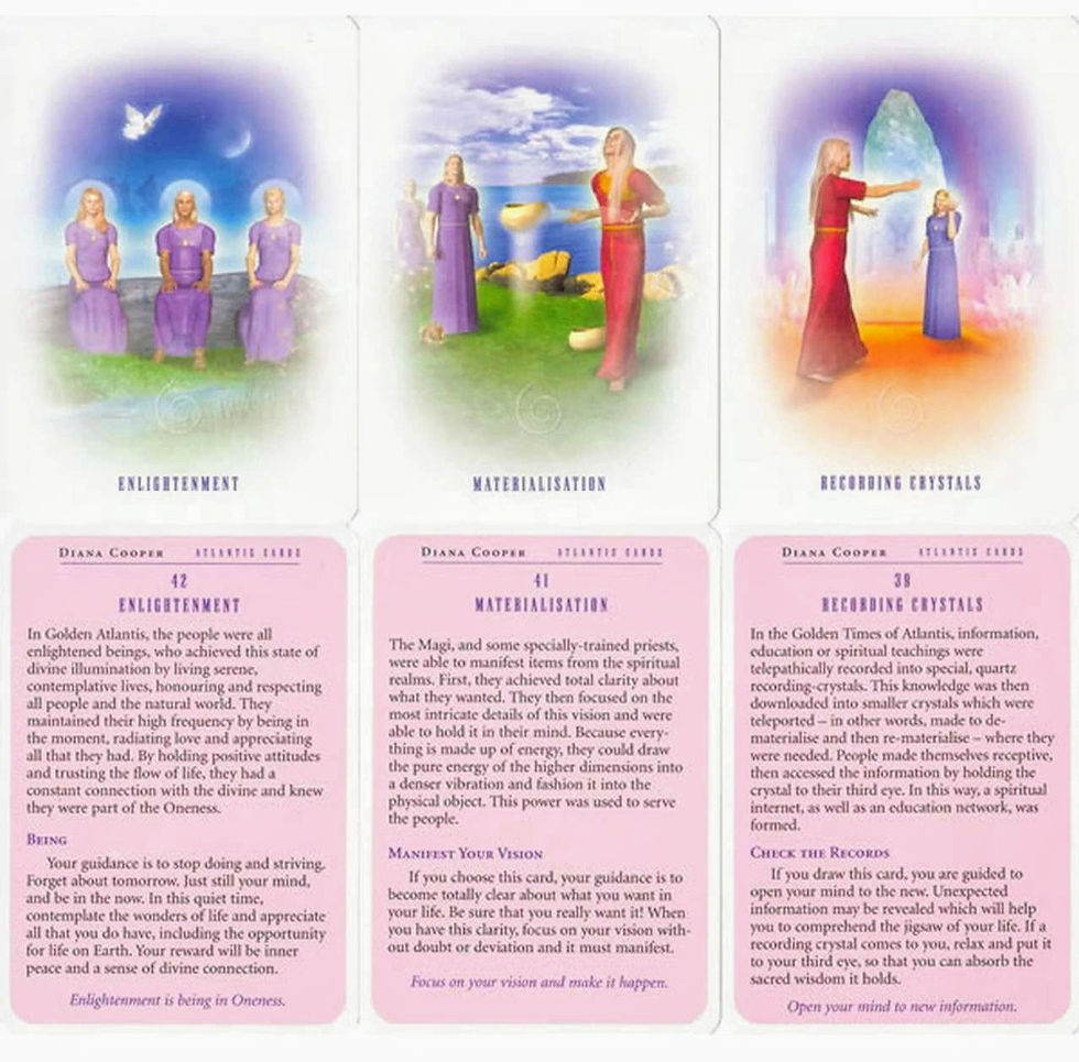 Thumbnail: Atlantis Oracle Cards