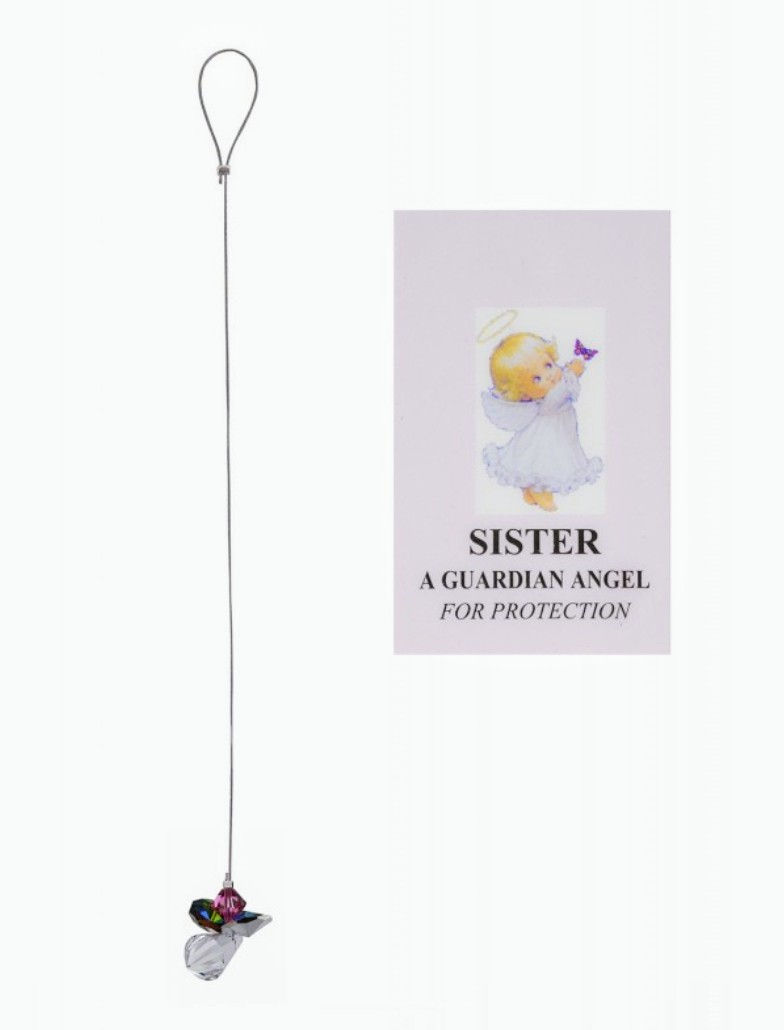 Sister - Hanging Crystal Angel