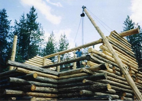 Placing purlins