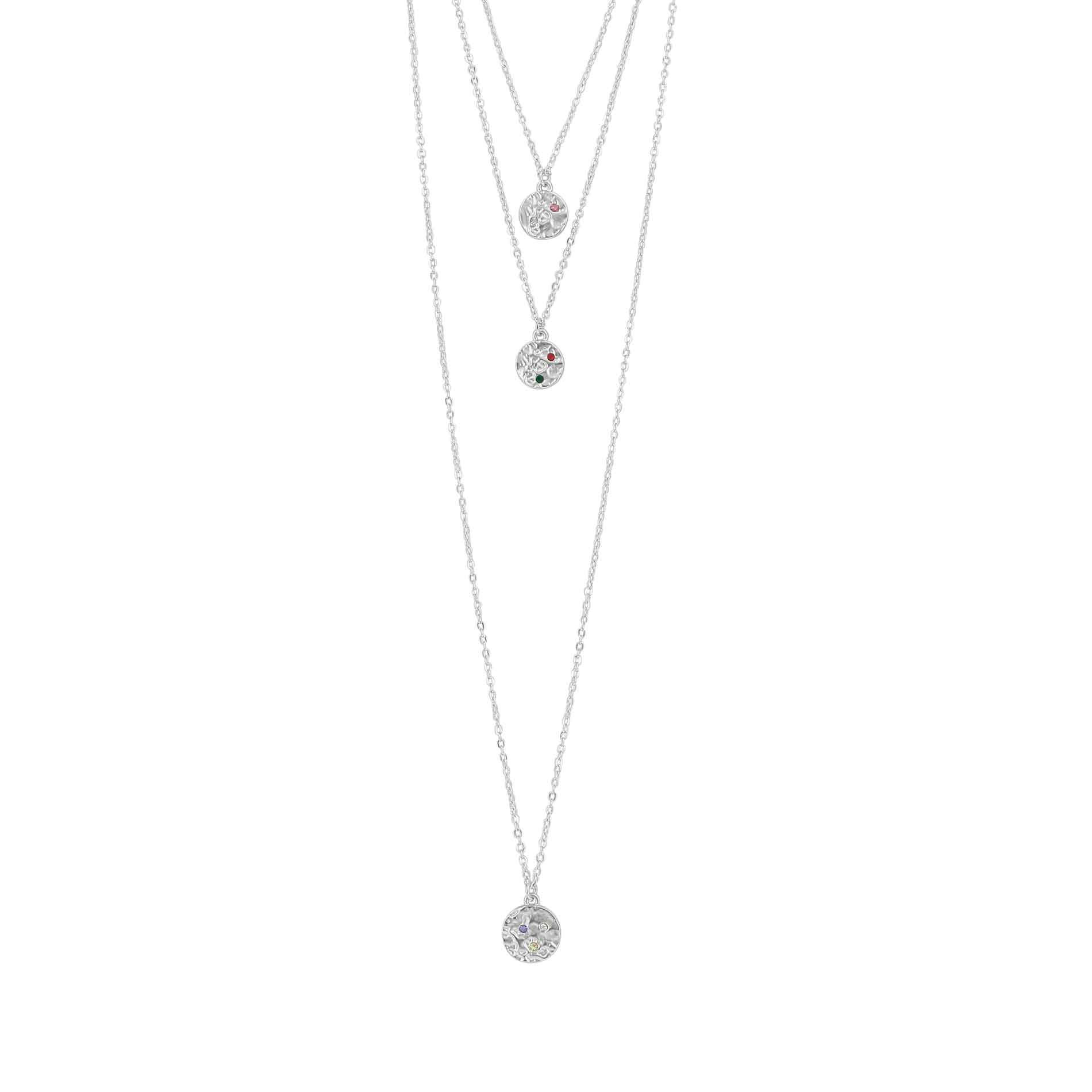 Dansk - Amber Rainbox Multi Necklace