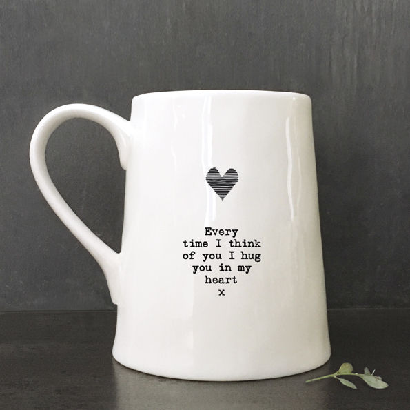 Thumbnail: East Of India - Various Sentiments Porcelain Mugs