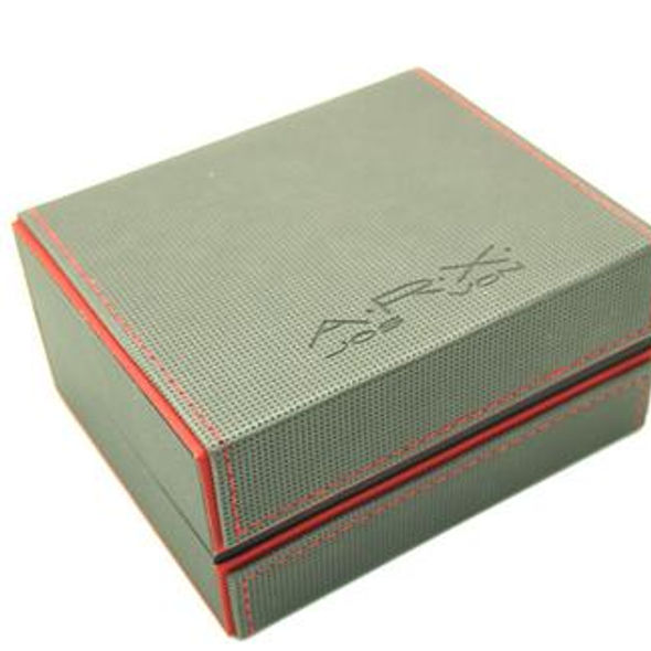 Thumbnail: Jos Von Arx - Black Leather Bracelet