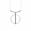 Thumbnail: Dansk - Tamara String Circle Necklace
