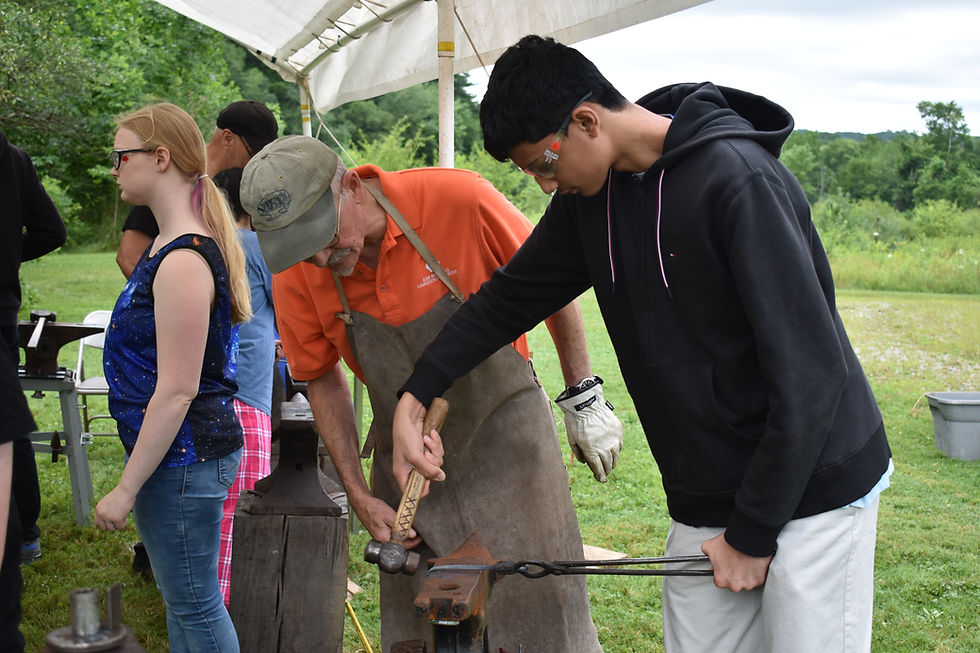 Blacksmithing a Hook