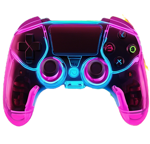 Neon Gaming controller, single.png