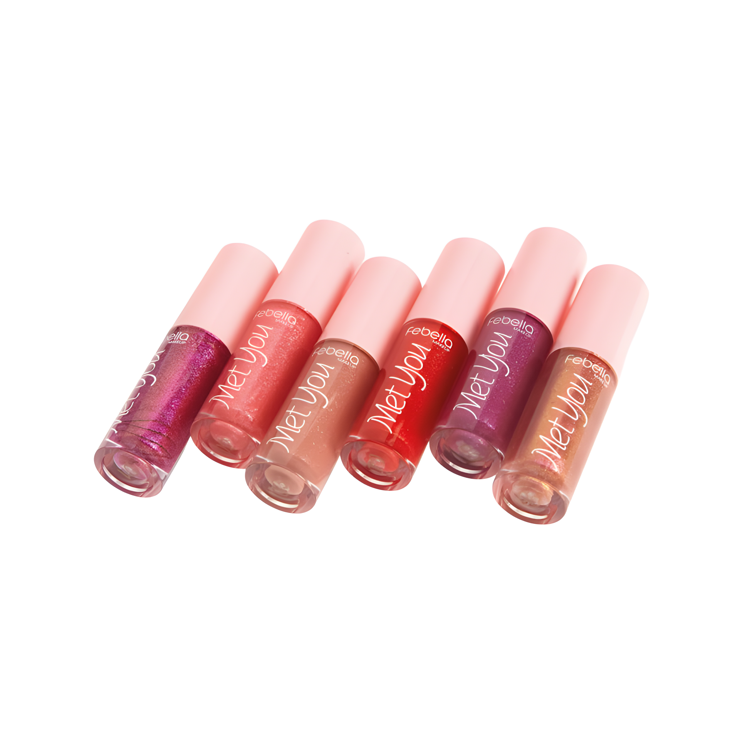Gloss Labial Com Brilho Met You - Febella