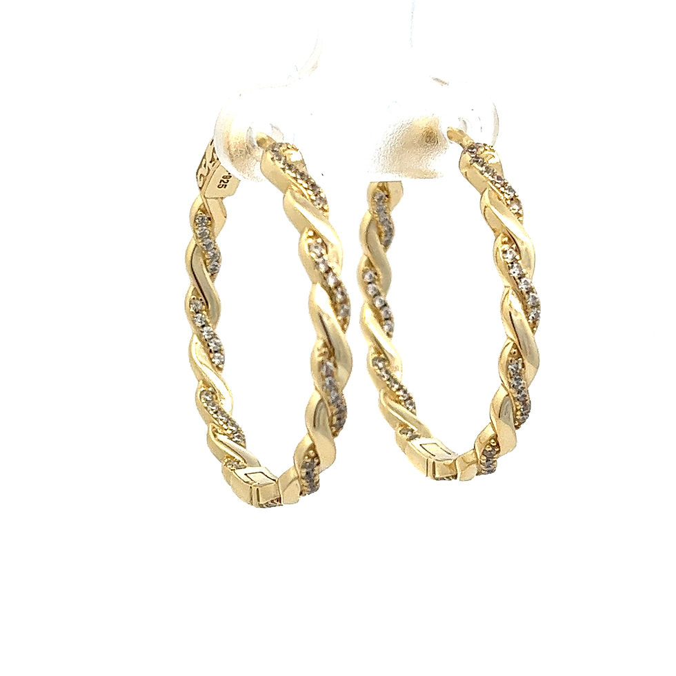 Thumbnail: Large Hoop Earrings for Women