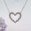 Thumbnail: Forever love heart necklace for Women