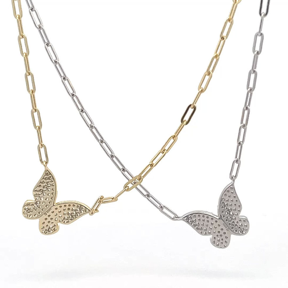 Thumbnail: Butterfly Necklace for Women