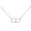 Thumbnail: Heart Linked to Heart Pendant Necklaces for Women