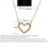 Thumbnail: Forever love heart necklace for Women