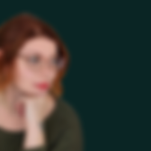 Image of Lindsey looking towards the right of the screen