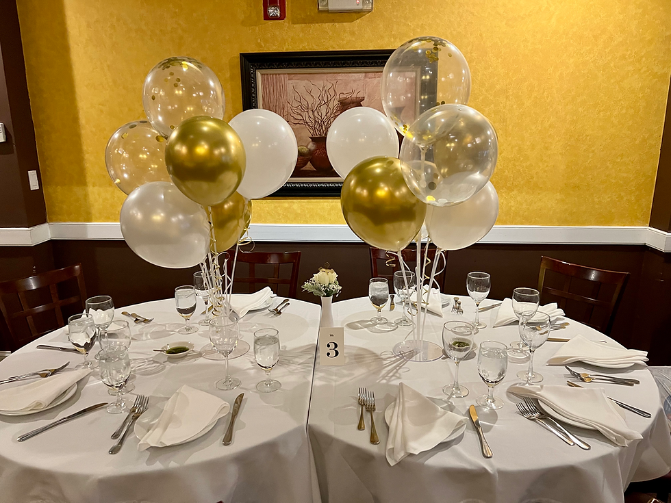 Thumbnail: Balloon Centerpiece