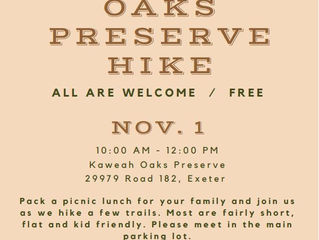 Kaweah Oaks Preserve Hike - Exeter