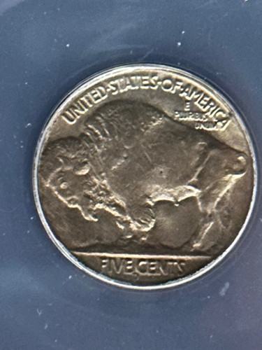 1938 D/S BUFFALO NICKEL 5C FS-512 OMM-2 ANACS MS 60 | Banjos For