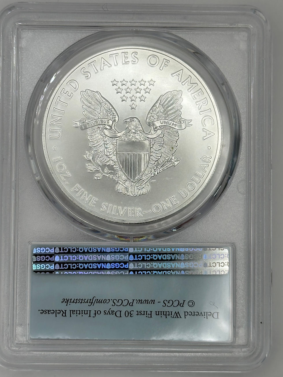 Thumbnail: 2021 S American Silver Eagle PCGS MS70 Emergency Issue First Strike