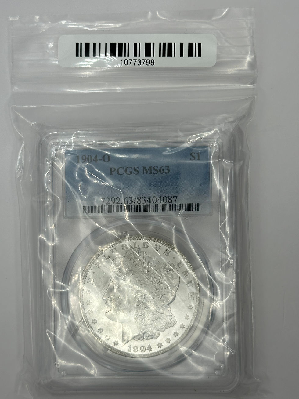 Thumbnail: 1904 O Morgan Dollar PCGS MS63 - SILVER