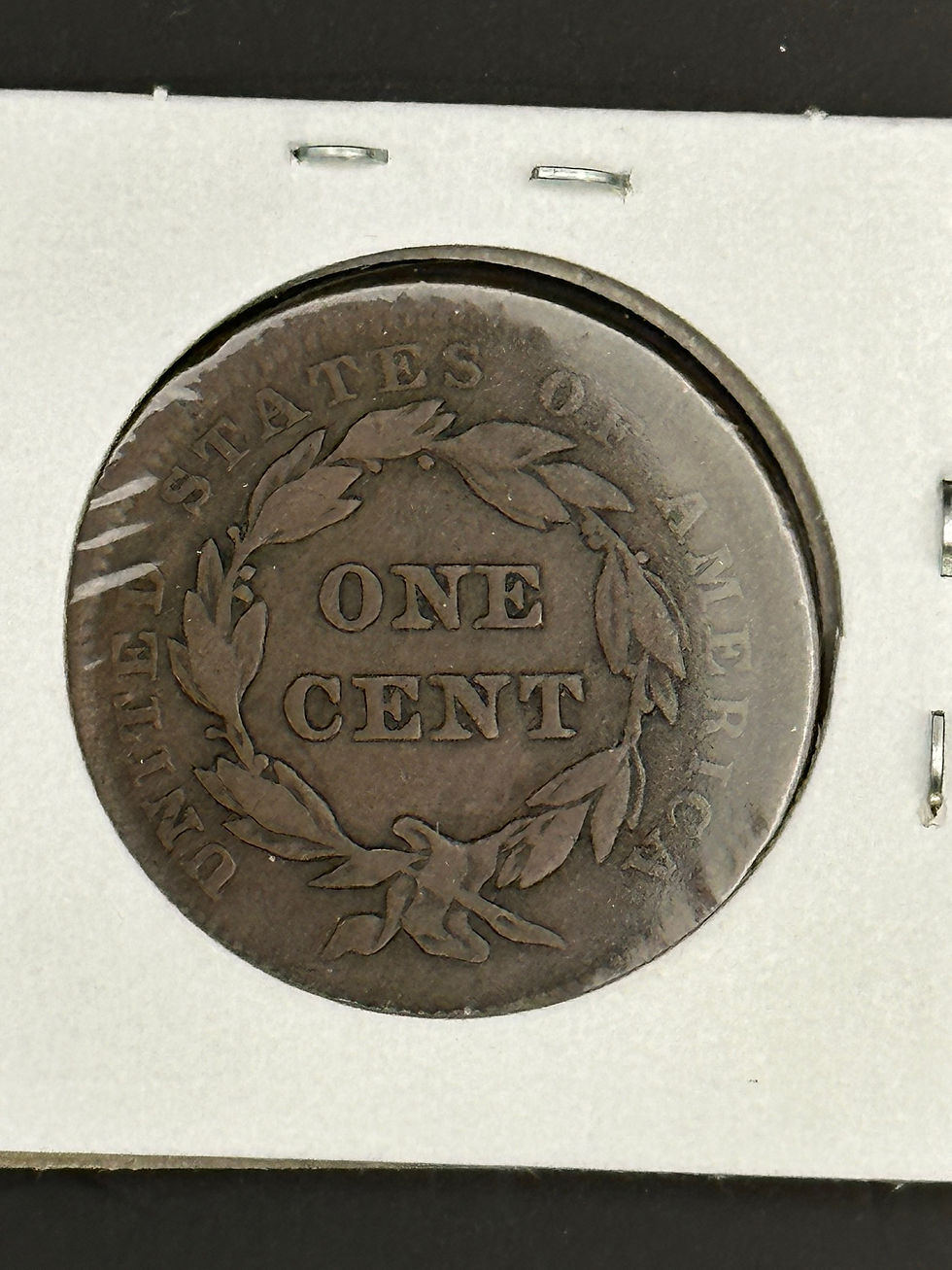 Thumbnail: 1842 Braided Hair Cent Small Date - (Ungraded/Uncertified)