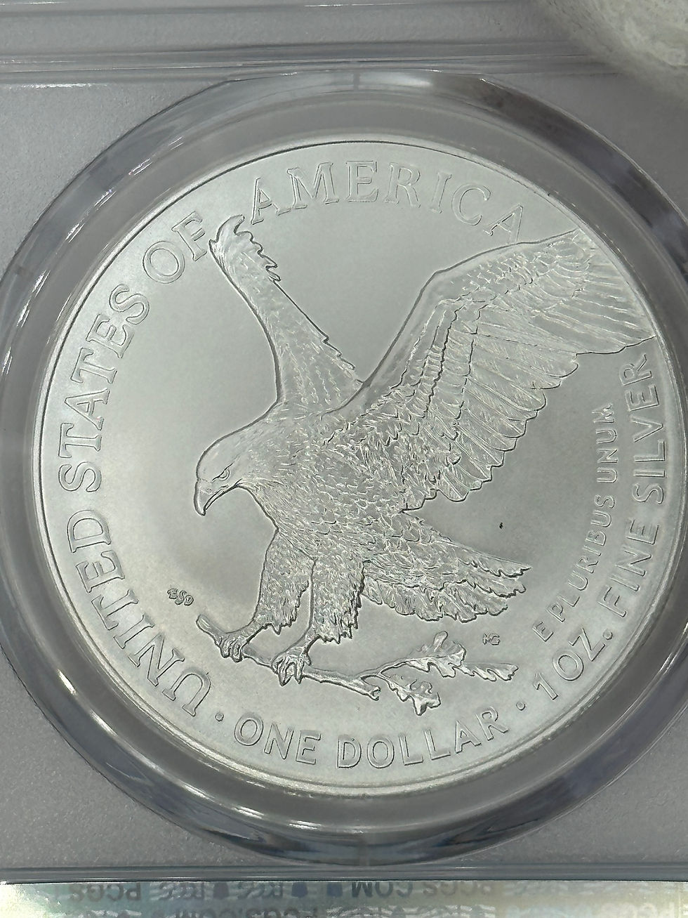Thumbnail: 2023 W American Silver Eagle PCGS MS70 First Strike-Struck at West Point