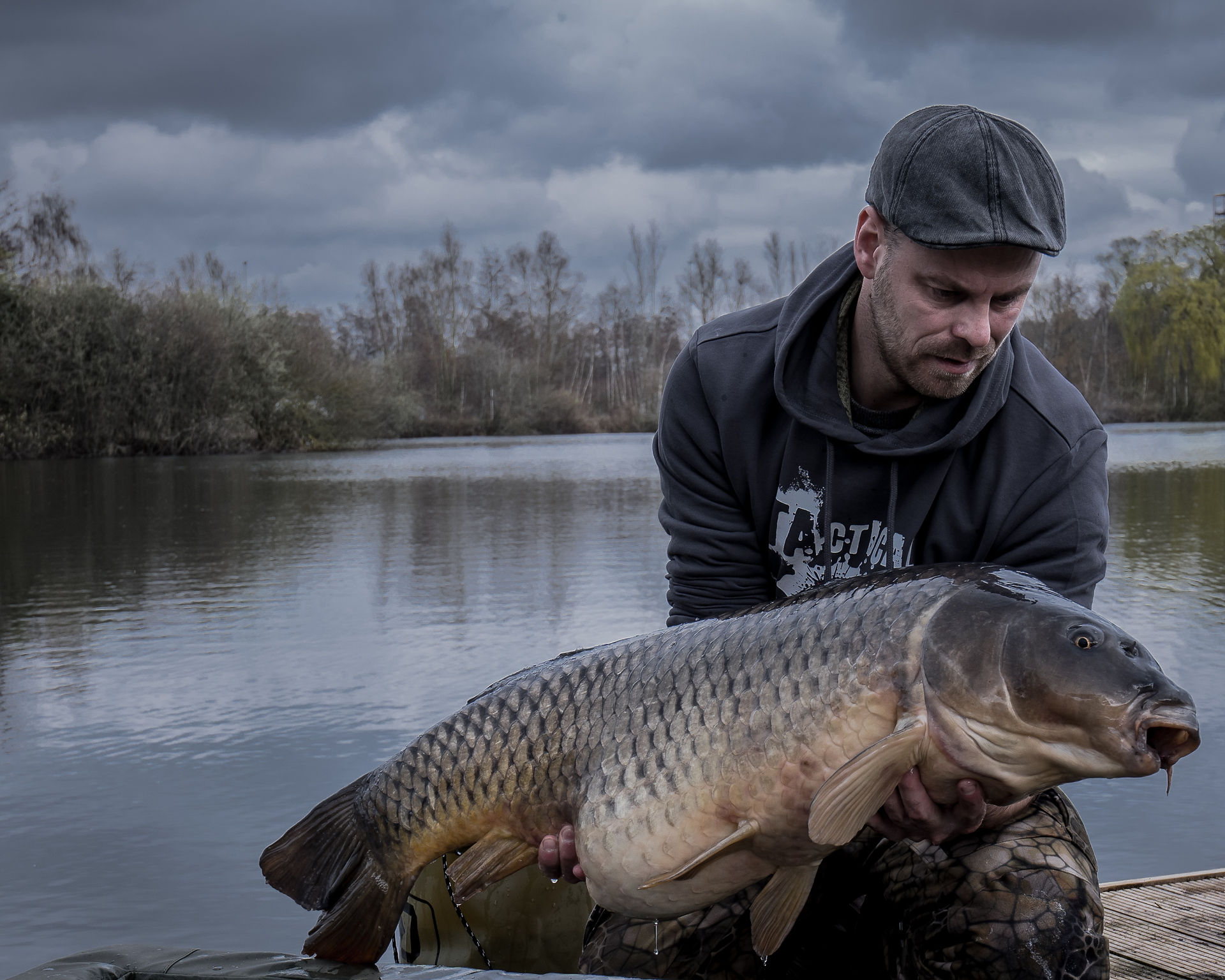 Hook and Hold mit der Centrepin Rolle