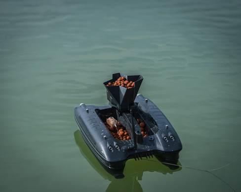 Baitboot Futterplatz