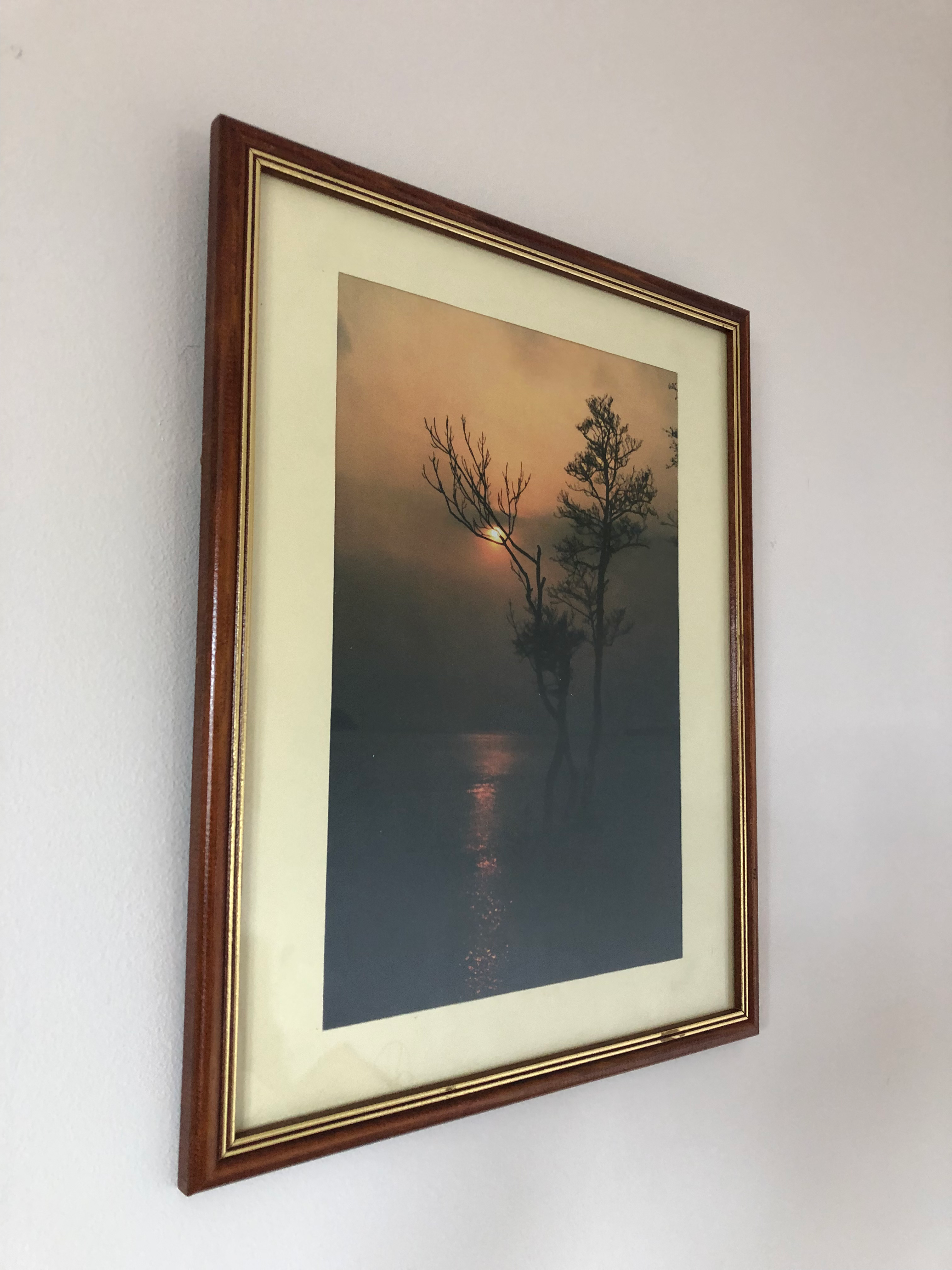 Framed prints of original photo - Loch Lomond at Sunset