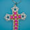 Thumbnail: Handmade cross keyring