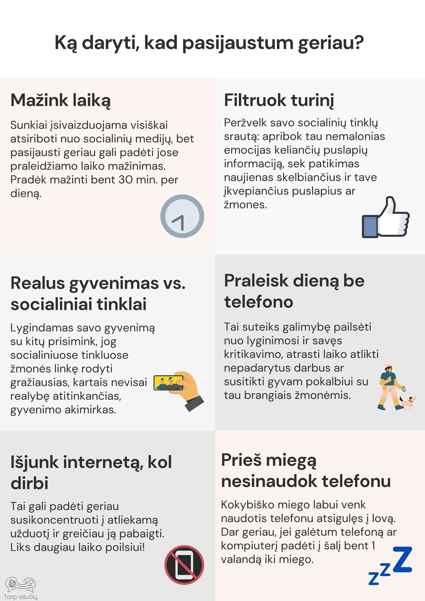 Socialinės medijos - kaip pasijausti geriau?