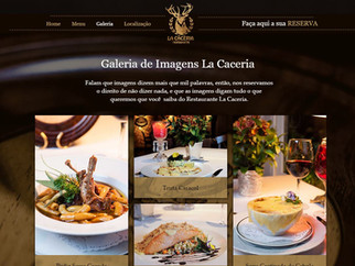 La Caceria em Gramado de site novo!