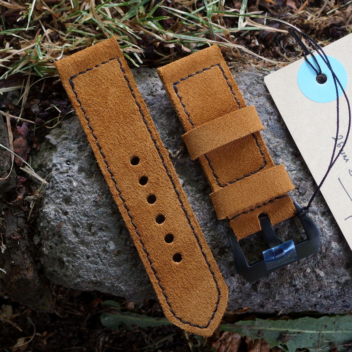 Mustard Suede Strap