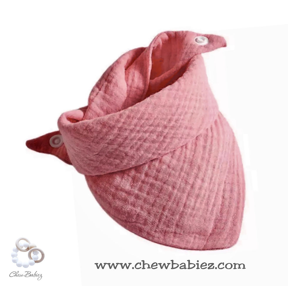 תמונה ממוזערת: Chew Babiez | סינר בנדנה לתינוק | טקסטיל לתינוק