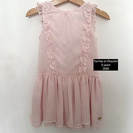 Tartine et Chocolat שמלה ורודה