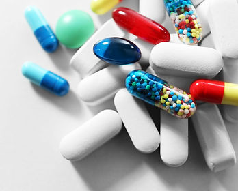 colorful pills