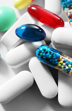 vitamins and pills to compound