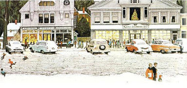 Stockbridge at Christmas