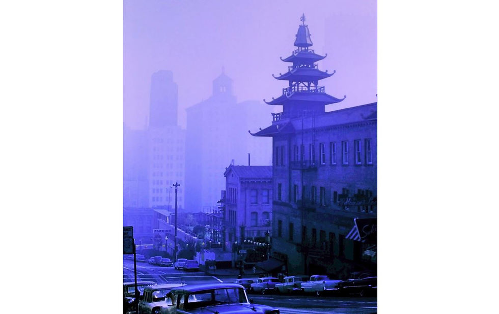 Chinatown, San Francisco -- Film processed Dec, 1958