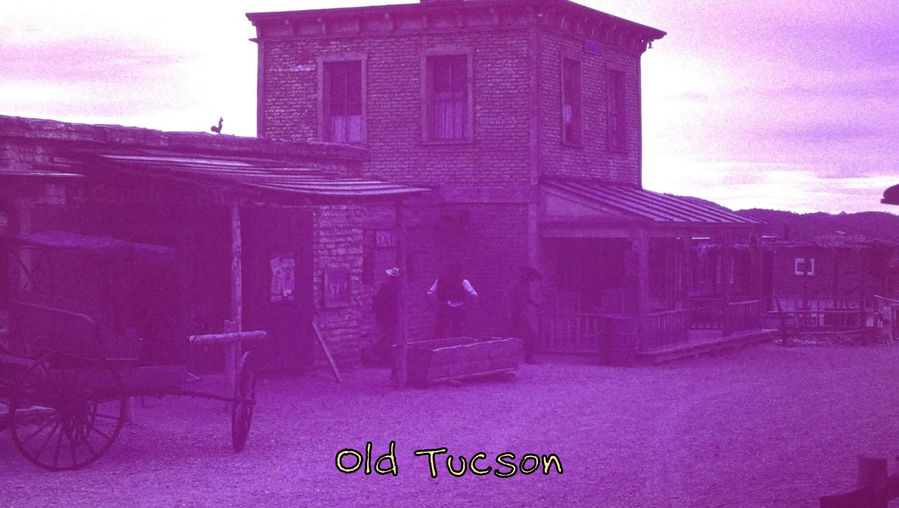 Hotel in Old Tucson - Film processed Apr, 1963