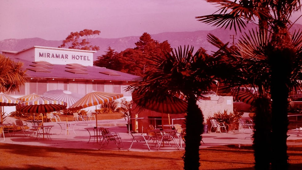 Miramar, Santa Barbara - Film processed Oct, 1963