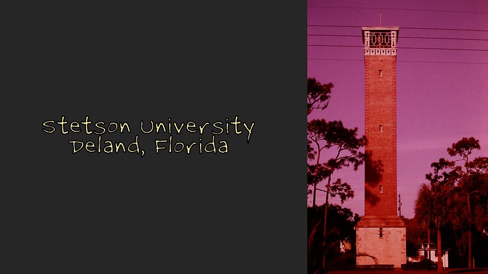 Stetson University, Deland, Florida - Film processed Mar, 1963 (3)