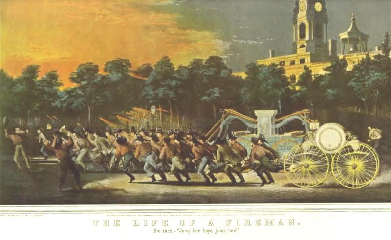 THE LIFE OF A FIREMAN - THE RACE