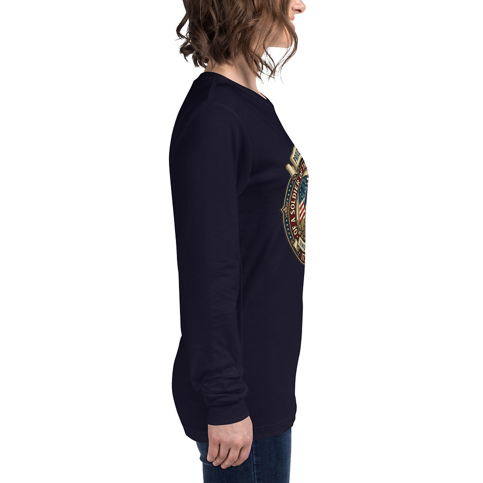 Thumbnail: Soldier's Descendant Unisex Long Sleeve Tee | Bella + Canvas 3501