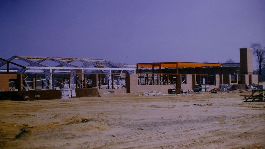 Construction of Guggenheim Elementary School in Port Washington, New York - Film processed May, 1962